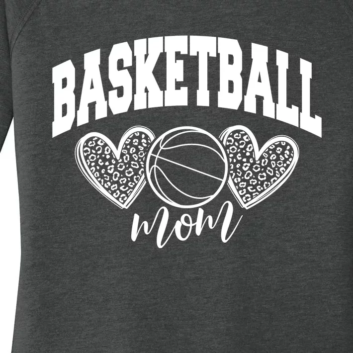 Basketball Mom Women's Perfect Tri Tunic Long Sleeve Shirt