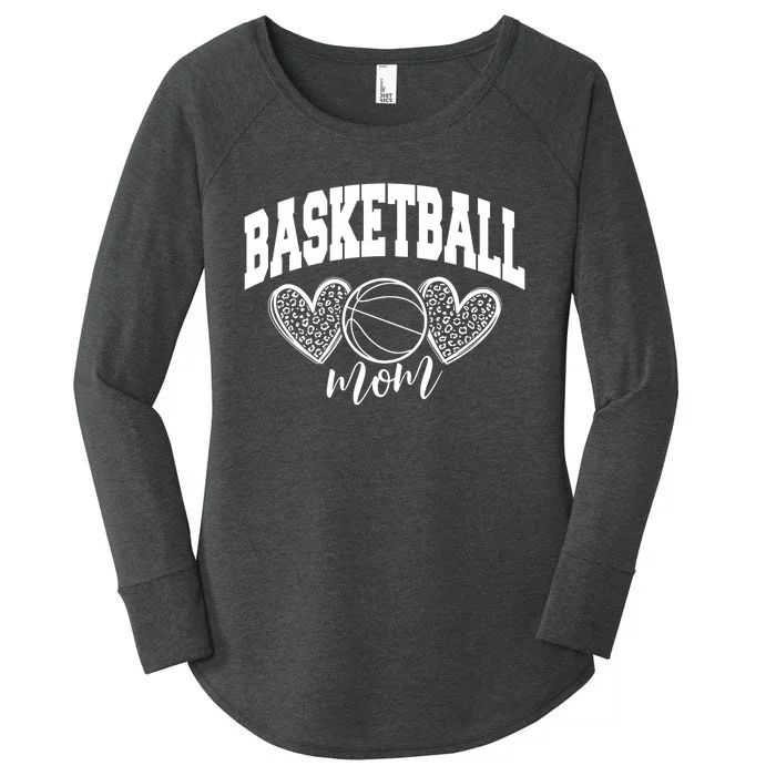 Basketball Mom Women's Perfect Tri Tunic Long Sleeve Shirt