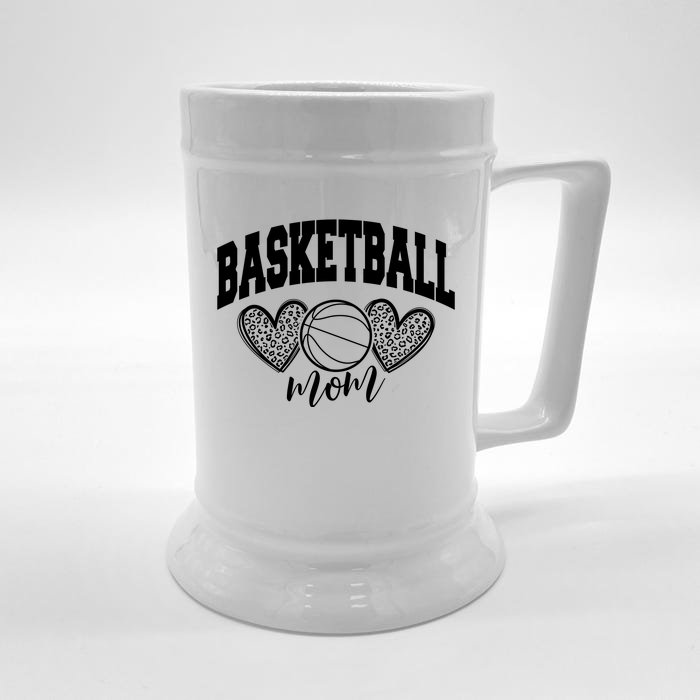 Basketball Mom Front & Back Beer Stein