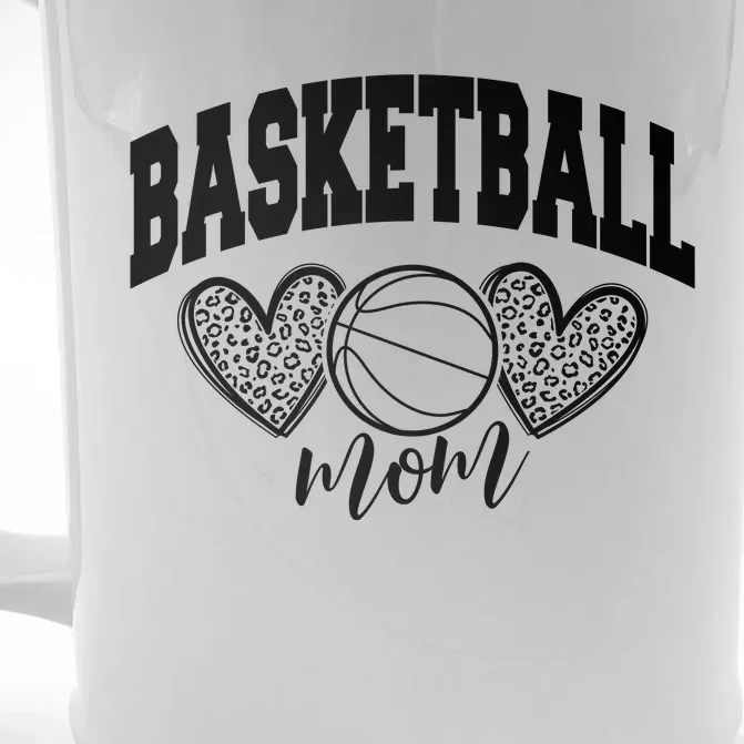 Basketball Mom Front & Back Beer Stein