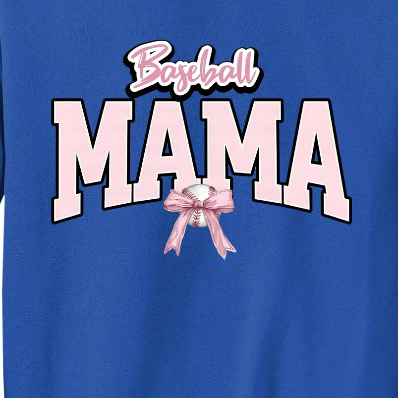 Baseball Mama Baseball Lover Team Family Tall Sweatshirt