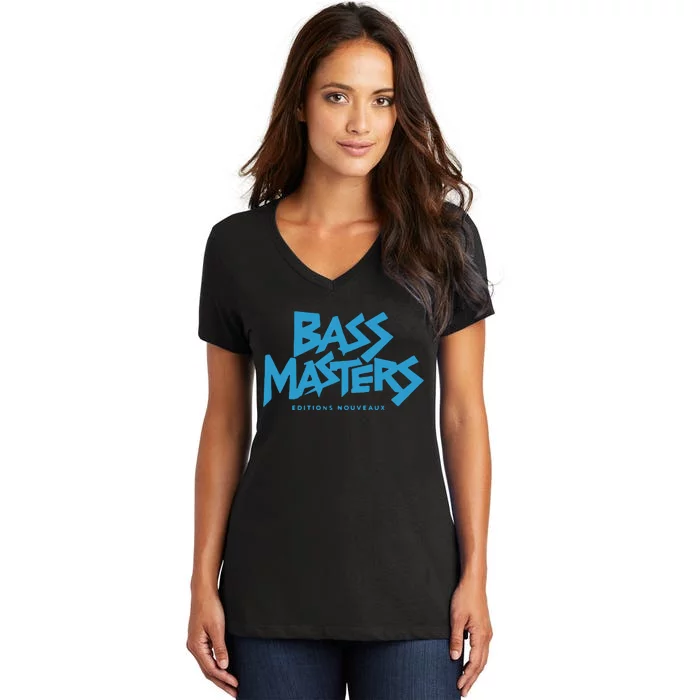 Bass Master Women's V-Neck T-Shirt