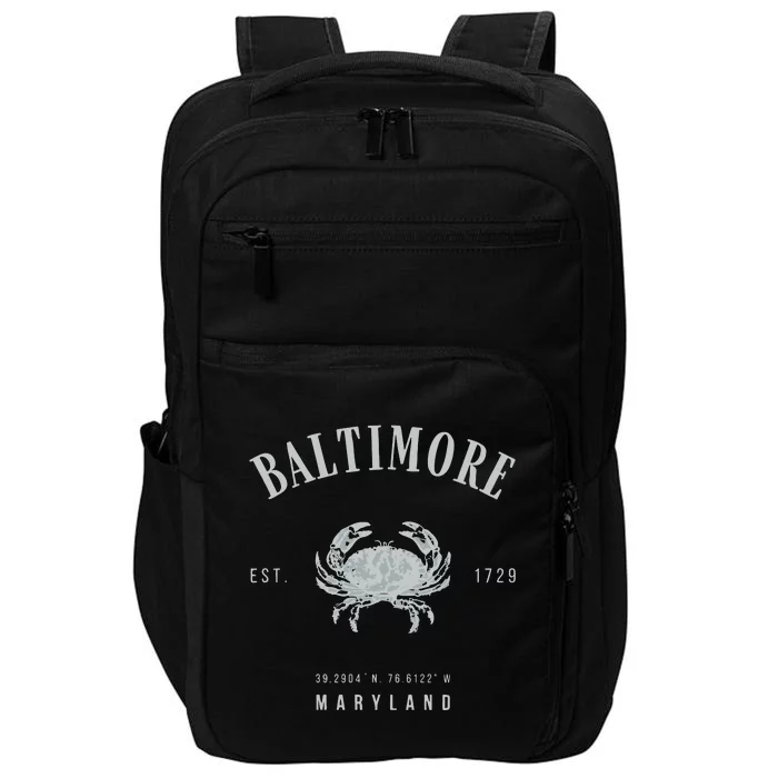 Baltimore Maryland Impact Tech Backpack