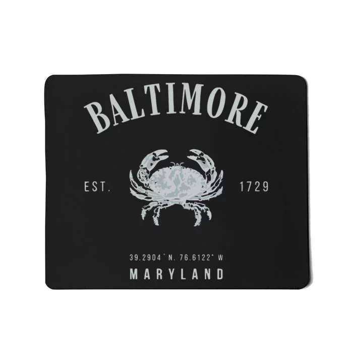 Baltimore Maryland Mousepad