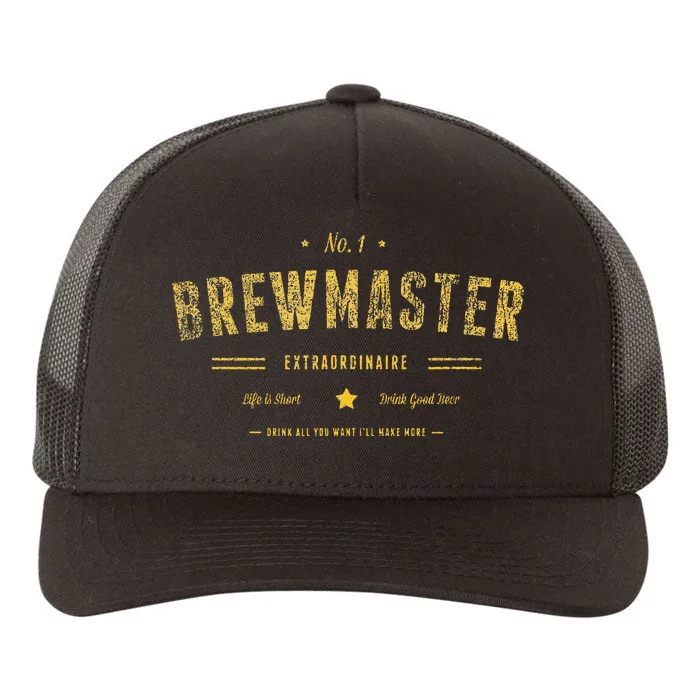 Brew Master Beer Brewing Homebrew Gift For Brewer Brewmaster Yupoong Adult 5-Panel Trucker Hat