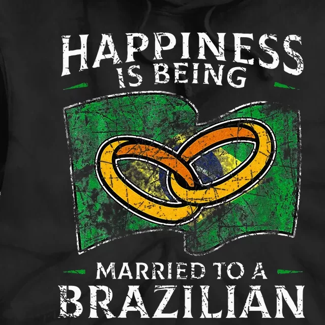 Brazilian Marriage Brazil Married Flag Wedded Culture Tie Dye Hoodie