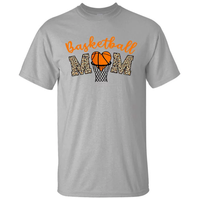 Basketball Mom Basketball Proud Mom Game Day Outfit Gift Tall T-Shirt