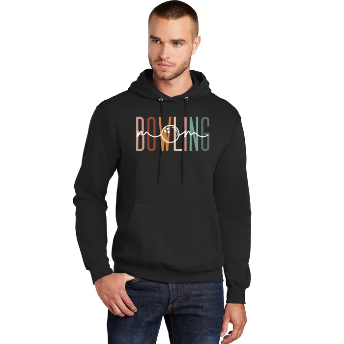 Bowling Mom Bowling Mama Cute Mom Life Bowling Hoodie