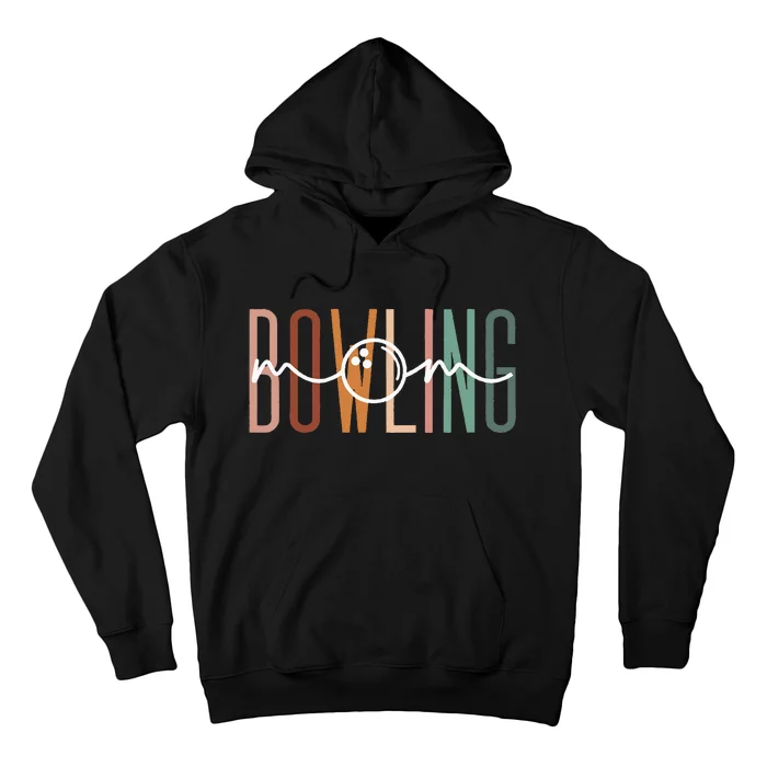 Bowling Mom Bowling Mama Cute Mom Life Bowling Hoodie