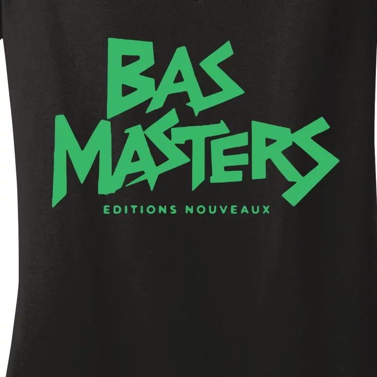 Bass Master Women's V-Neck T-Shirt