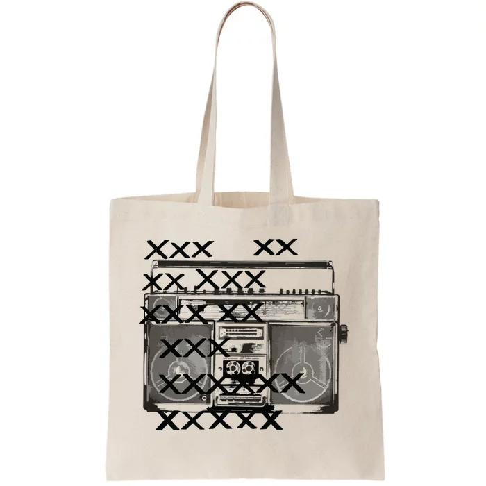 Bass Masters Boombox Tote Bag