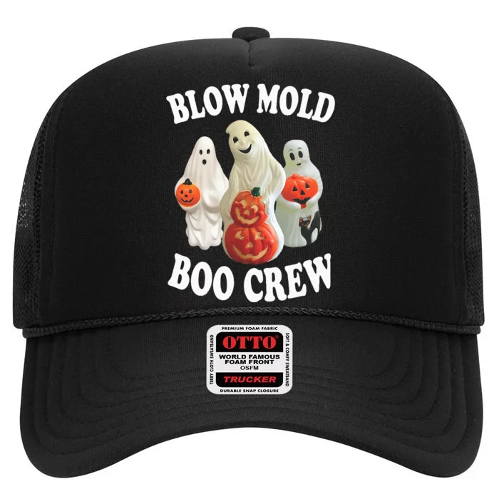 Blow Mold Boo Crew High Crown Mesh Trucker Hat