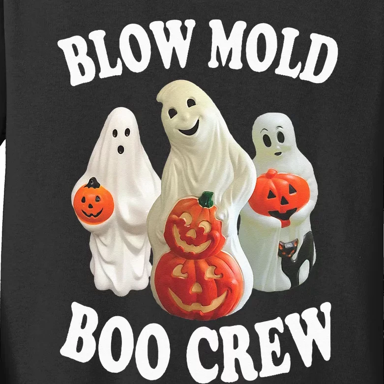 Blow Mold Boo Crew Kids Long Sleeve Shirt