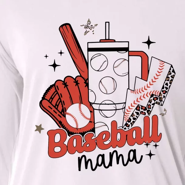 Baseball Mama Cooling Performance Long Sleeve Crew