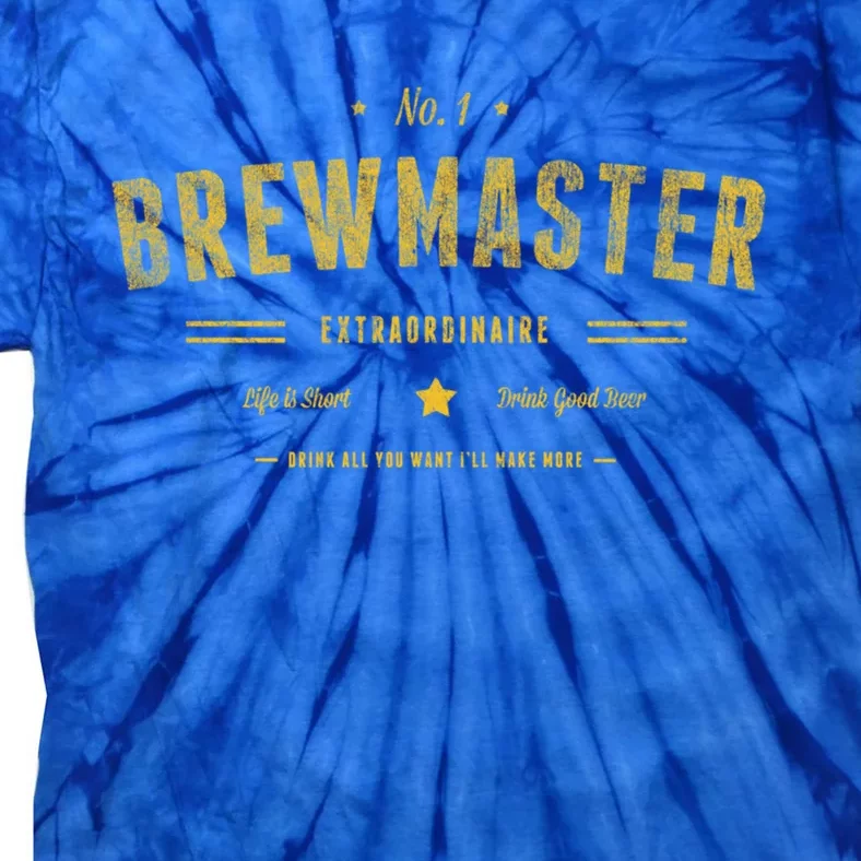 Brew Master Beer Brewing Homebrew Gift For Brewer Brewmaster Great Gift Tie-Dye T-Shirt