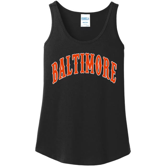 Baltimore Maryland Ladies Essential Tank