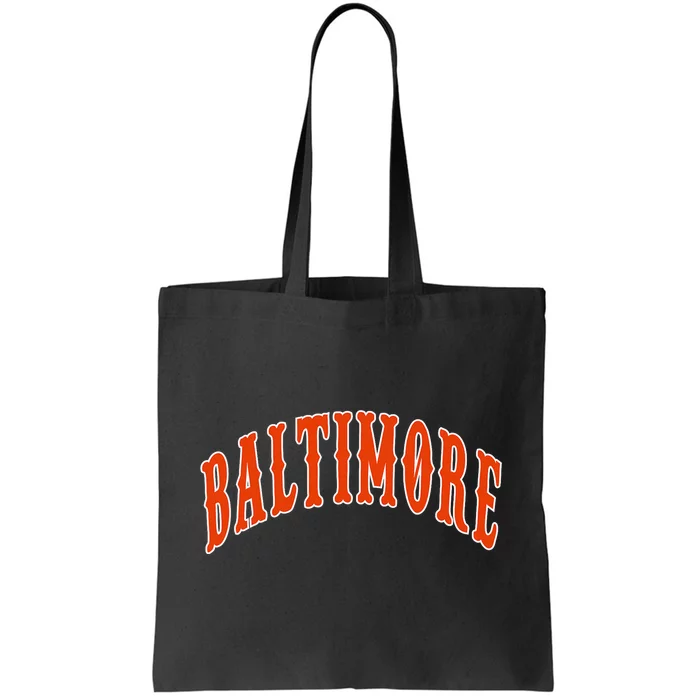 Baltimore Maryland Tote Bag