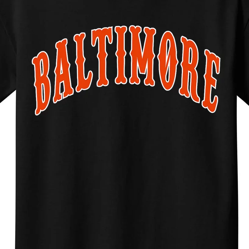 Baltimore Maryland Kids T-Shirt