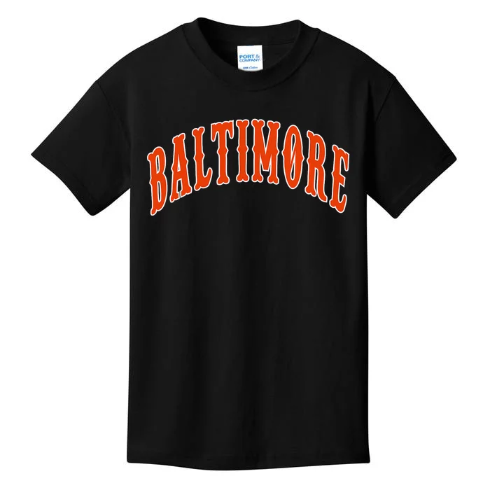 Baltimore Maryland Kids T-Shirt