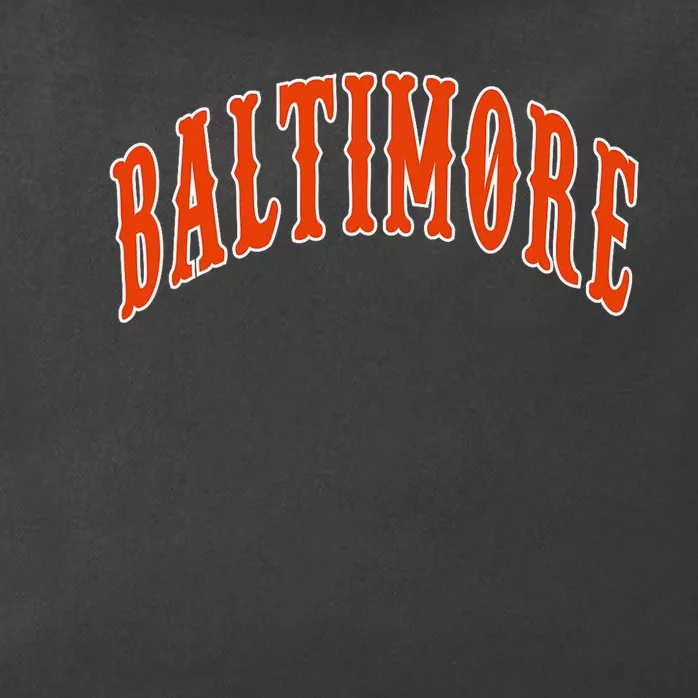 Baltimore Maryland Zip Tote Bag