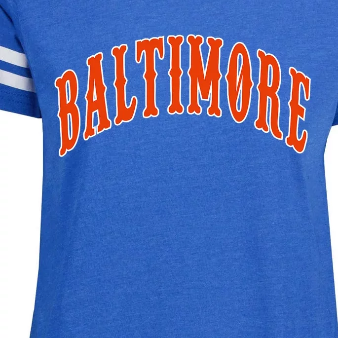 Baltimore Maryland Enza Ladies Jersey Football T-Shirt