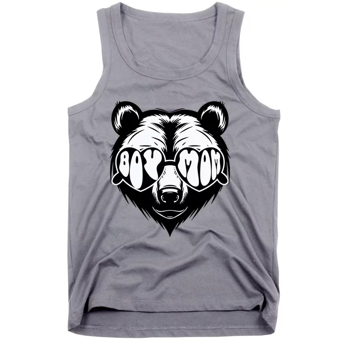 Boy Mom Bear Mothers Day Cool Gifts Tank Top