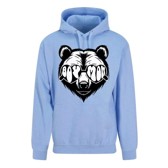 Boy Mom Bear Mothers Day Cool Gifts Unisex Surf Hoodie