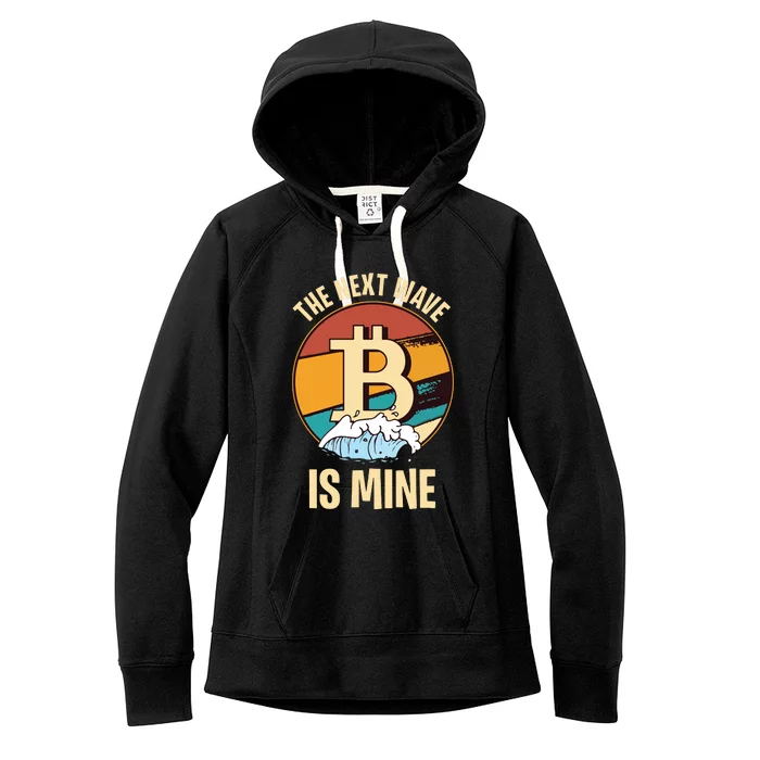 Business Minded Billionaire Investment Bitcoin Digital Women's Fleece Hoodie