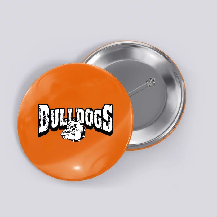 Bulldogs Mascot Back To School Team Spirit Button