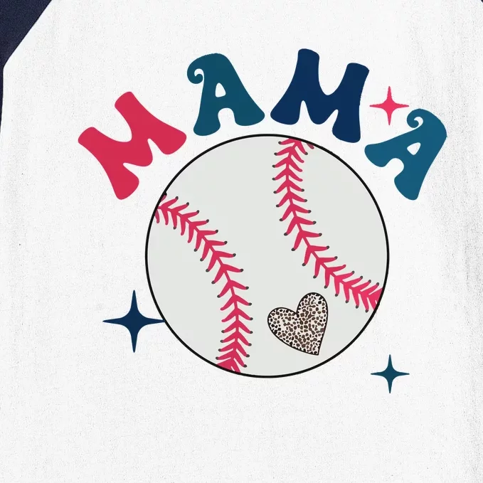 Baseball Mama Baseball Sleeve Shirt