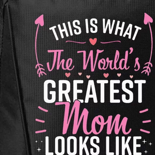 Best Mom Best Mother funny lover mom mother's day City Backpack