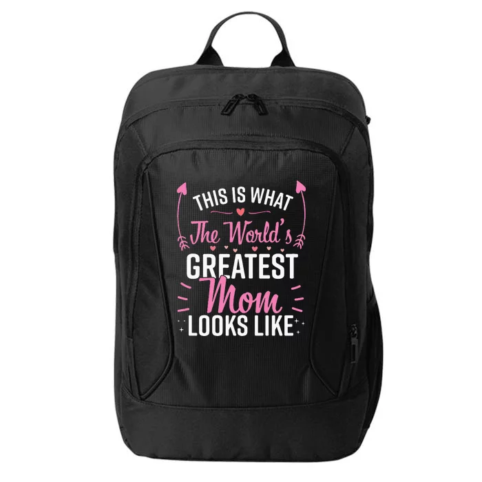 Best Mom Best Mother funny lover mom mother's day City Backpack