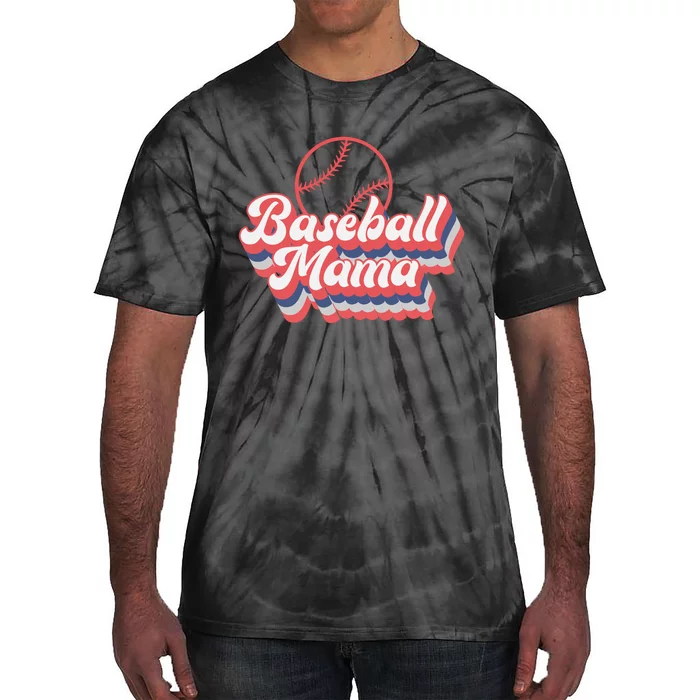 Baseball Mama Tie-Dye T-Shirt