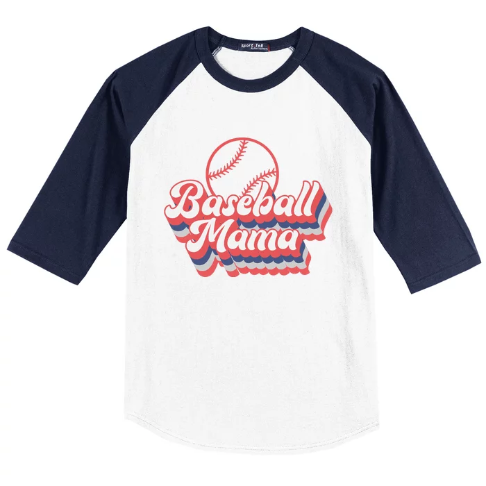 Baseball Mama Baseball Sleeve Shirt