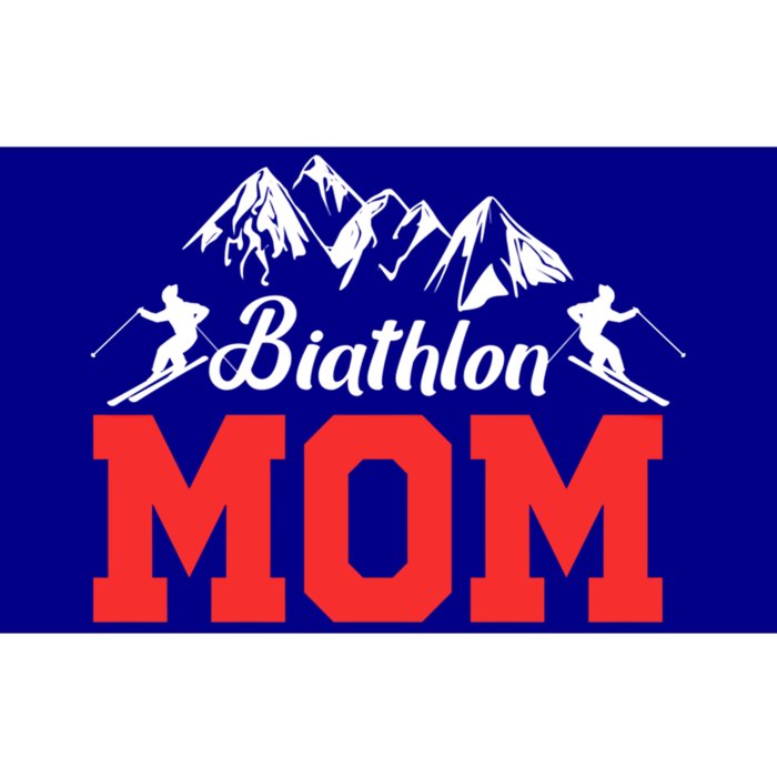 Biathlon Mom Biathlete Ski Skiing Winter Sports Snow Gift Cool Gift Bumper Sticker