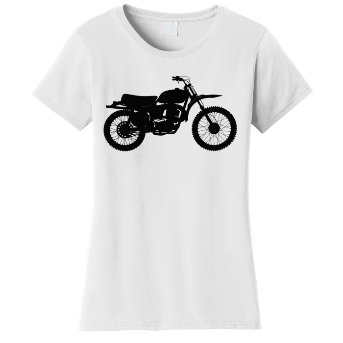 Black Motorcycle Women's T-Shirt