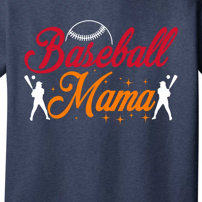 Baseball Mama Baseball Lover Mothers Day T-Shirt