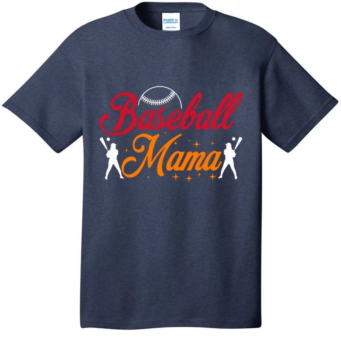 Baseball Mama Baseball Lover Mothers Day T-Shirt