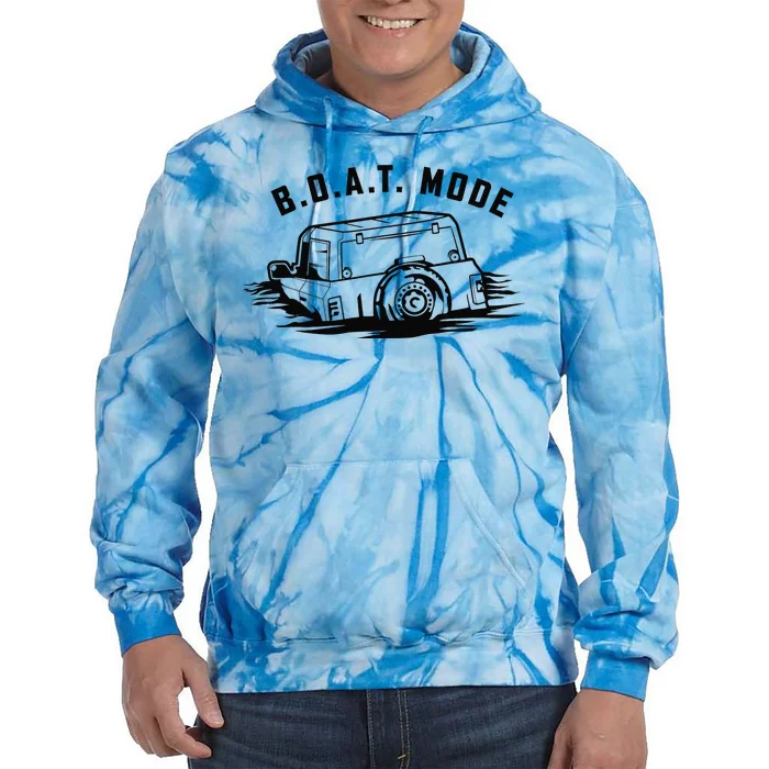 B.O.A.T MODE BRONCO Tie Dye Hoodie