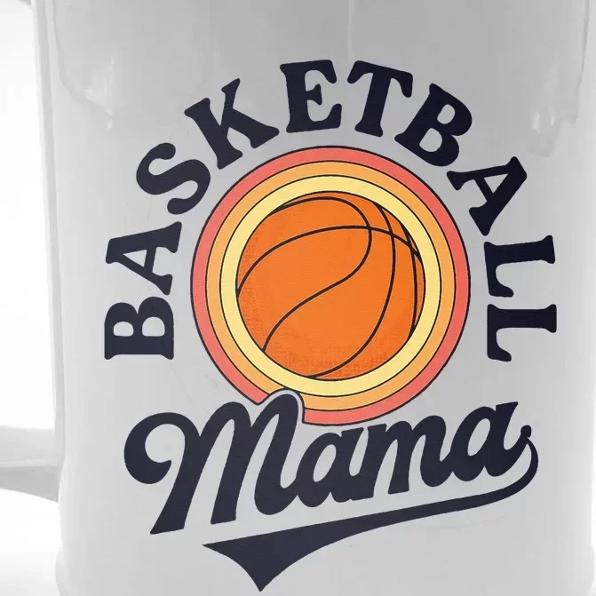 Basketball Mom Baller Matching Family Game Day Outfit Front & Back Beer Stein