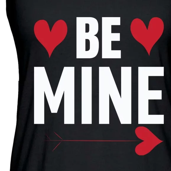 Be Mine Ladies Essential Flowy Tank