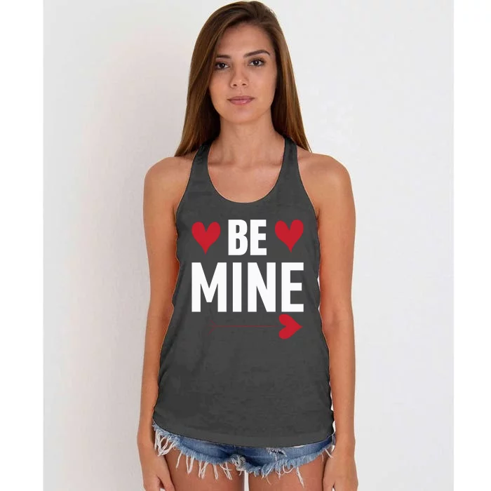 Be Mine Women's Knotted Racerback Tank