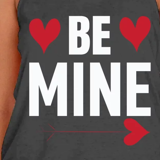 Be Mine Women's Knotted Racerback Tank