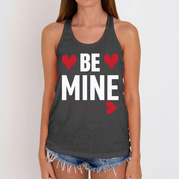 Be Mine Women's Knotted Racerback Tank