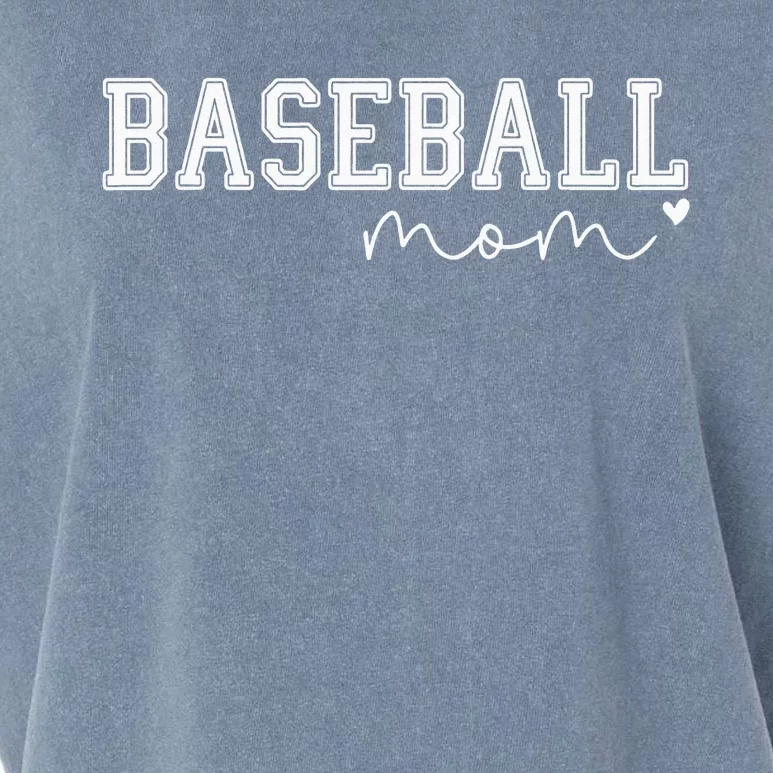 Baseball Mom Baseball Lover Sports Mom Mothers Day Garment-Dyed Women's Muscle Tee