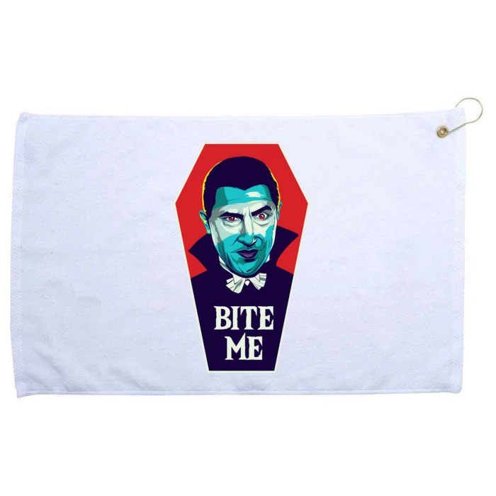 Bite Me Grommeted Golf Towel