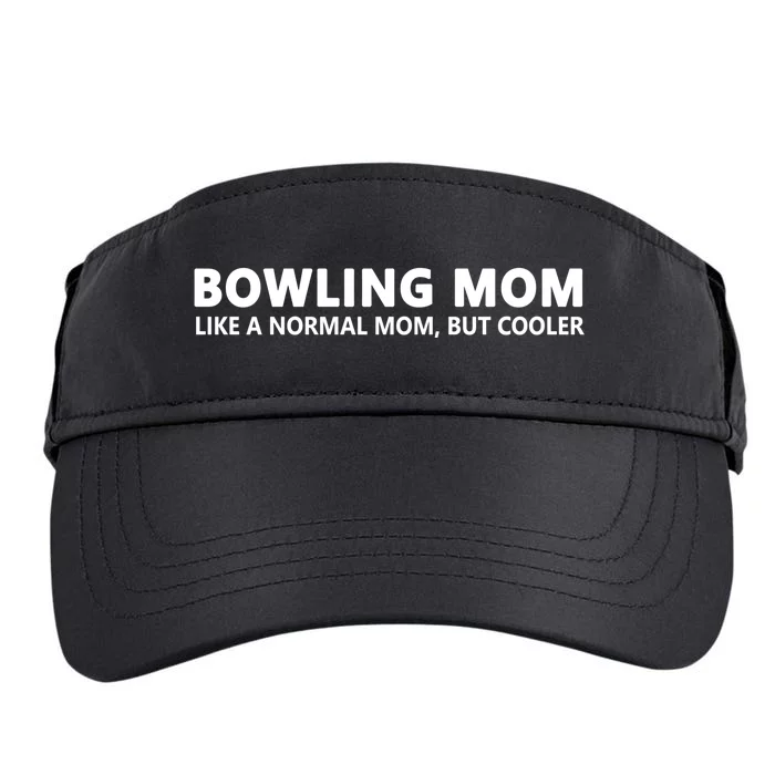 Bowling Mother Bowling Mom Great Gift Adult Drive Performance Visor