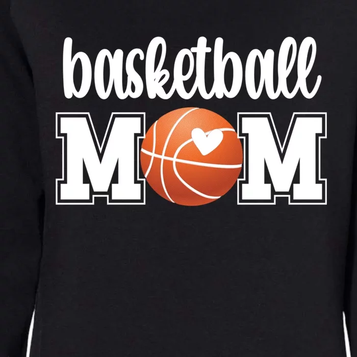 Basketball Mom Basketball Mother Of A Basketball Player Gift Womens California Wash Sweatshirt