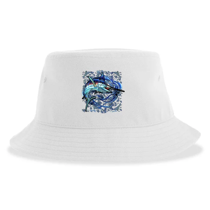 Blue Marlin Sustainable Bucket Hat