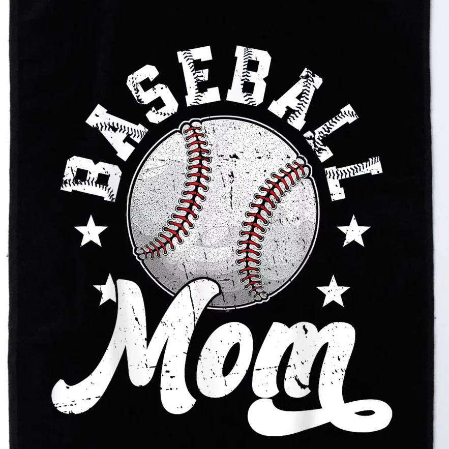 Baseball Mom Platinum Collection Golf Towel